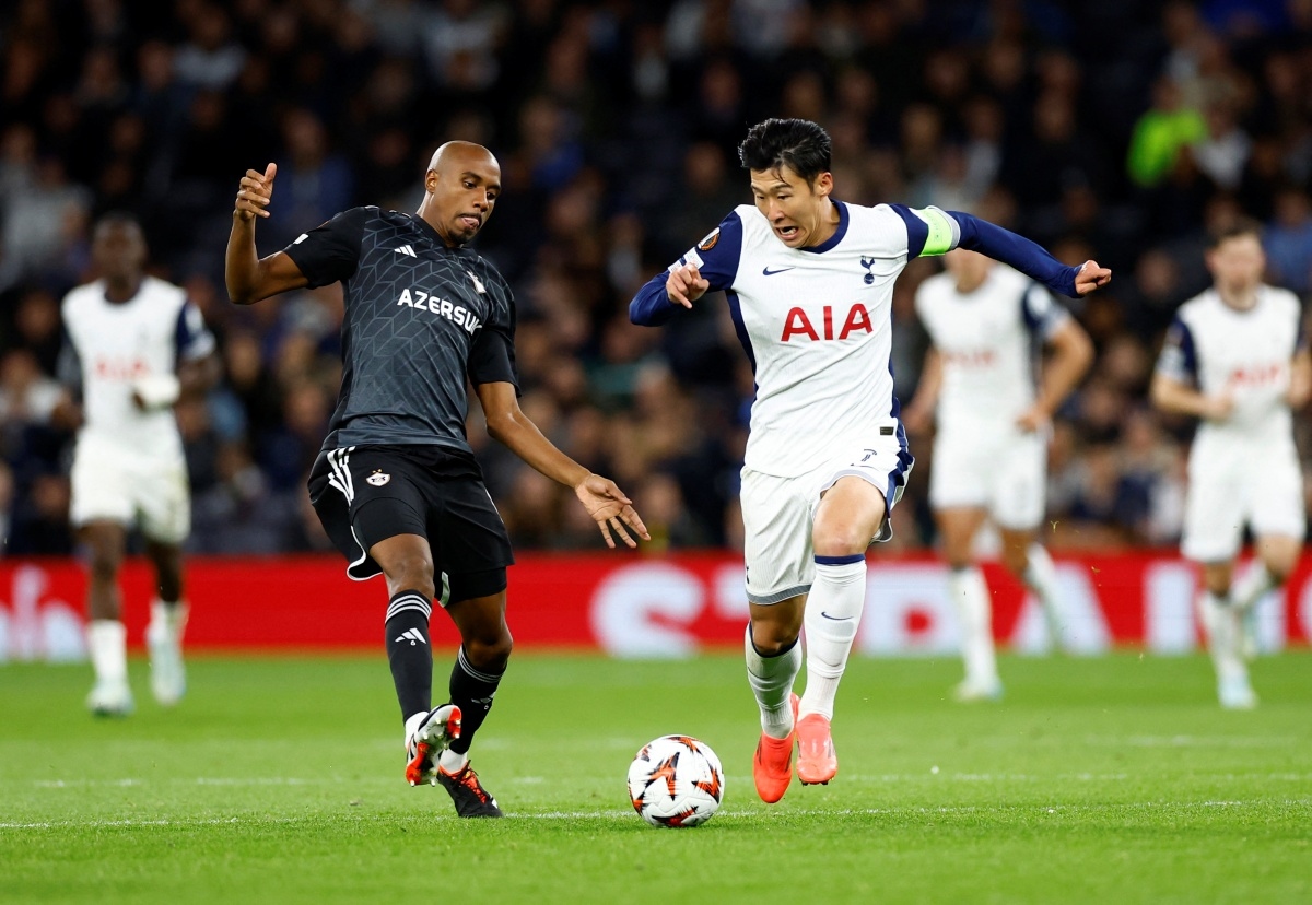 10 chọi 11, Tottenham vẫn thắng đậm ở Europa League 2024/2025- Ảnh 1.